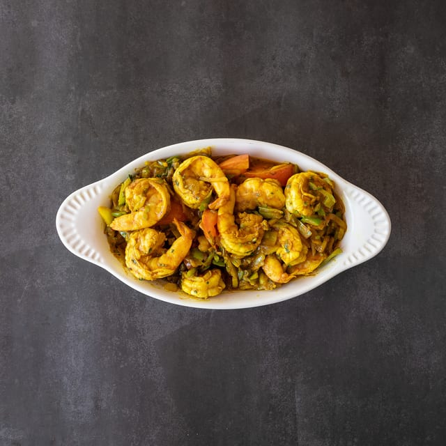Shrimp Bhuna.