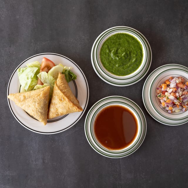 Meat Samosa.