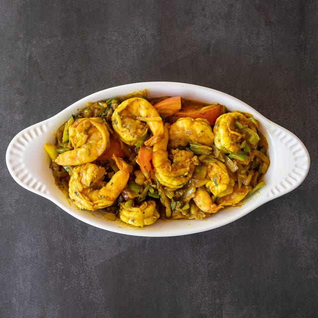 Shrimp Bhunna.