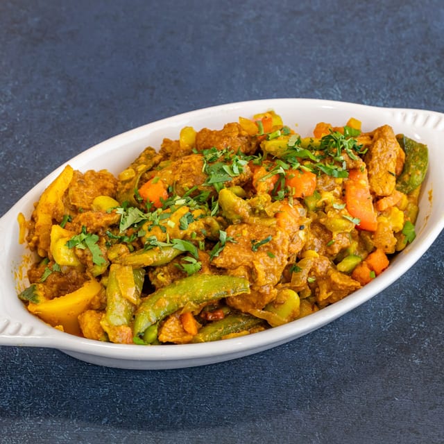 Lamb Jalfrezi.