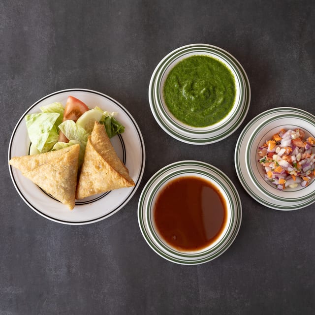 Vegetable Samosa.