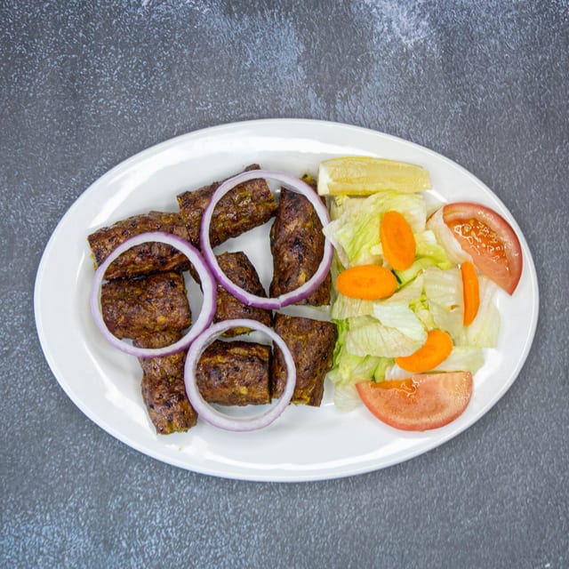 Seekh Kebab.