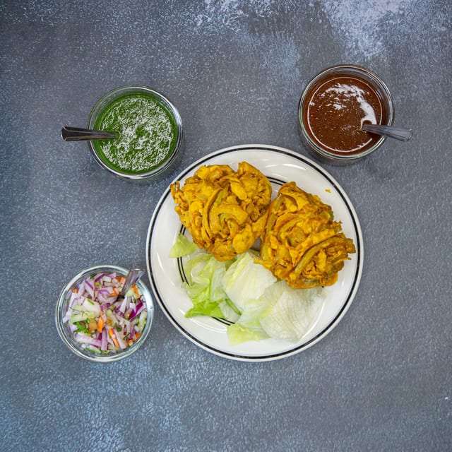 Onion Pakora.