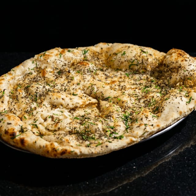 Garlic Basil Naan.