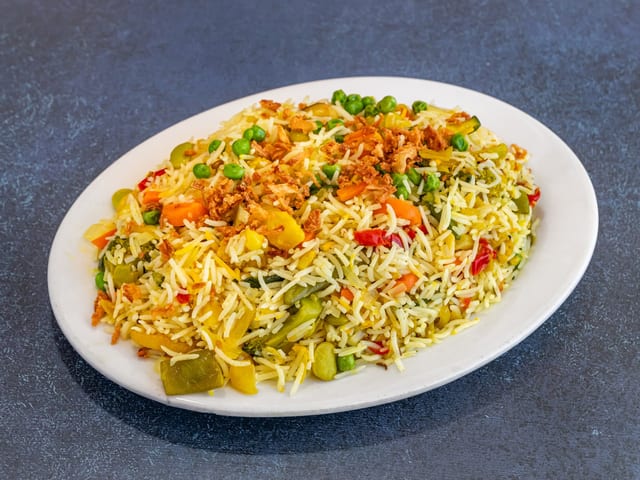 Vegetable Biryani.