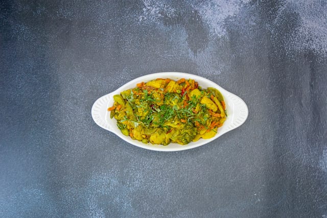 Mixed Vegetable Curry.