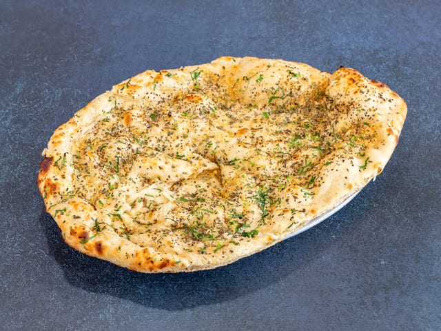 Garlic Basil Naan.