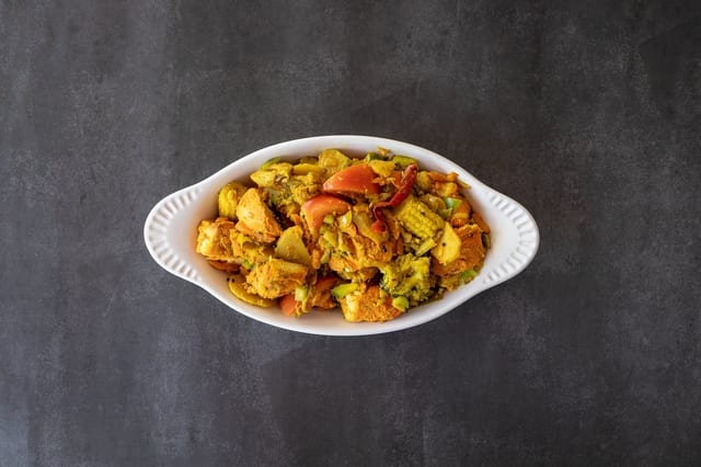 Chicken Tikka Jalfrezi.