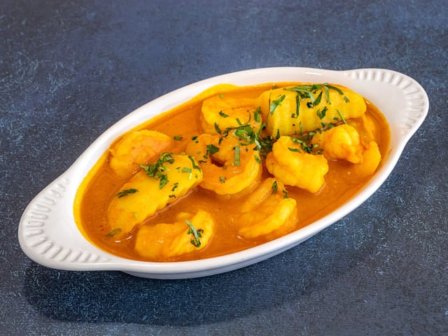 Shrimp Vindaloo.