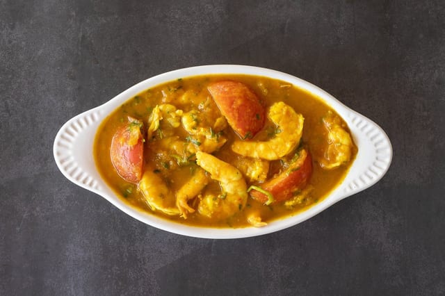 Shrimp Madras.