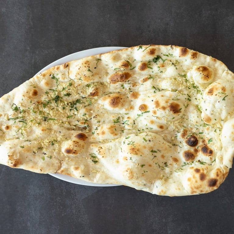Savor our fresh naan
